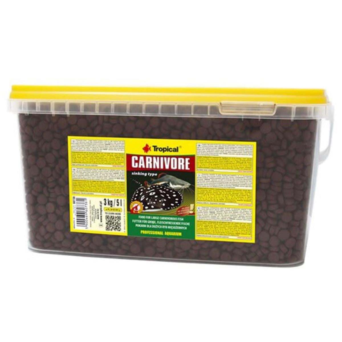TROPICAL CARNIVORE 5L/3KG 607385900469607381
