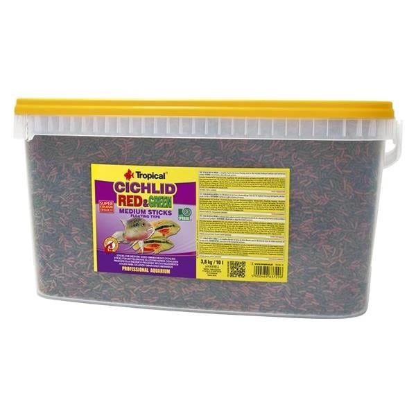TROPICAL CICHLID RED GREEN M. STICKS 637295900469637296