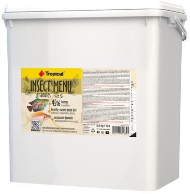 TROPİCAL INSECT MENU GRAN S 10L/5,4KG5900469640395