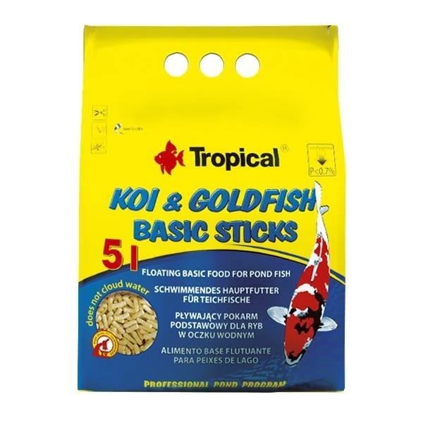 TROPİCAL KOI FİSH BASIC STICKS 4 KG5900469403723