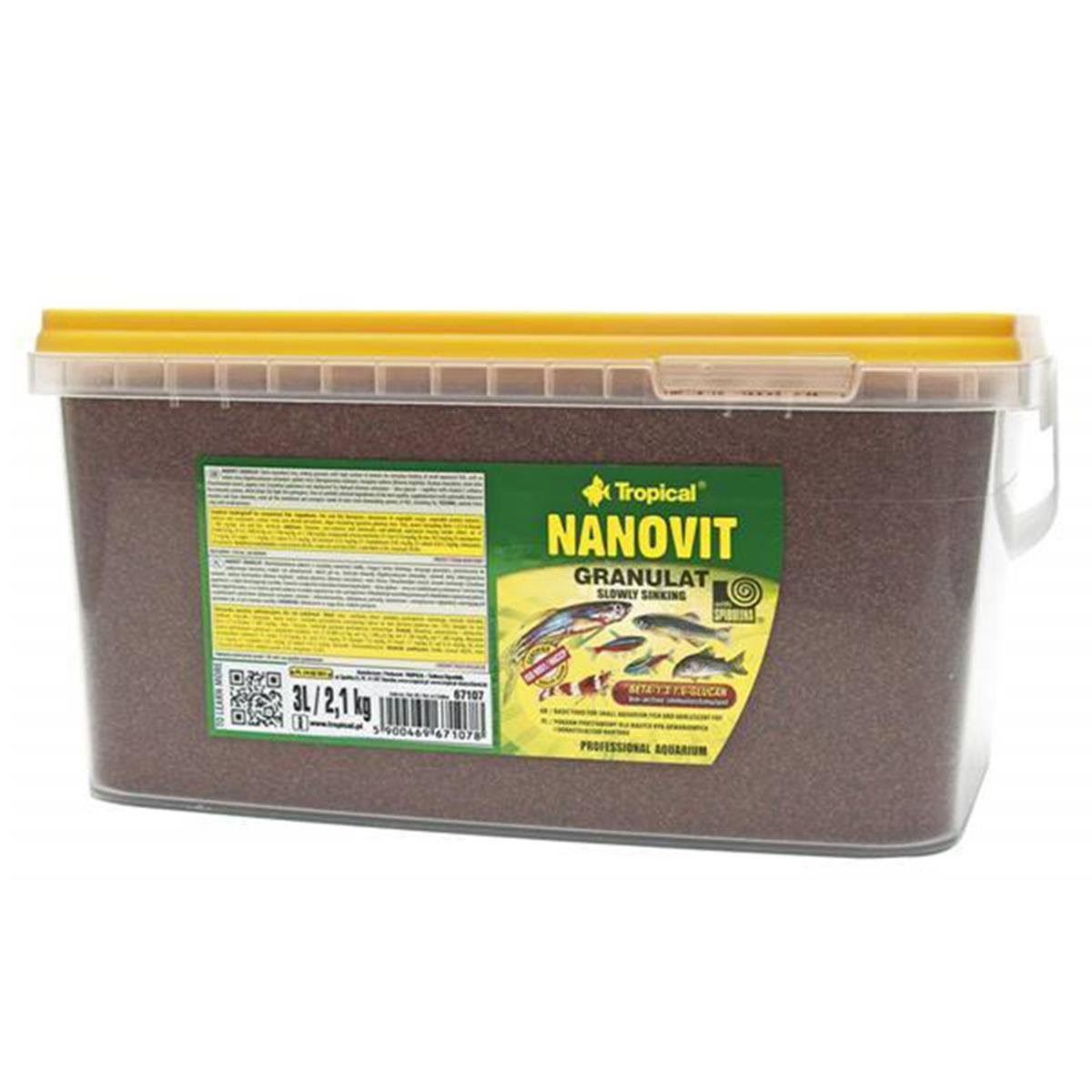 TROPİCAL NANOVİT GRANULAT 75 GR (AÇIK)67107