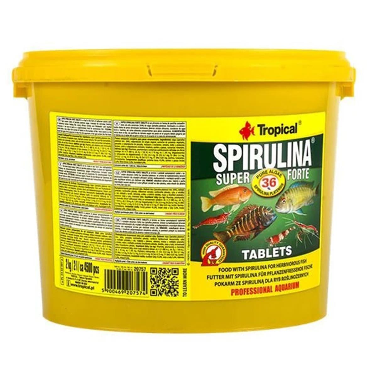 TROPİCAL SUPER FORTE TABLETS 2 KG(4500 ADET)5900469207574