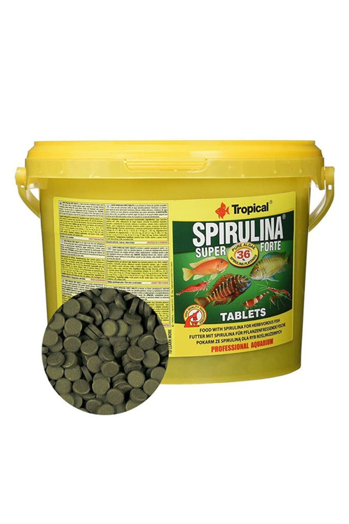 Tropical Super Spirulina Forte Tablets 100 Adet Kovadan Bölme5900469207574