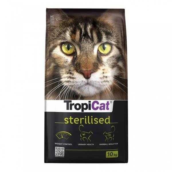 TROPİCAT PREMİUM STERİLİSED KEDİ MAMASI 10KG5900469551271