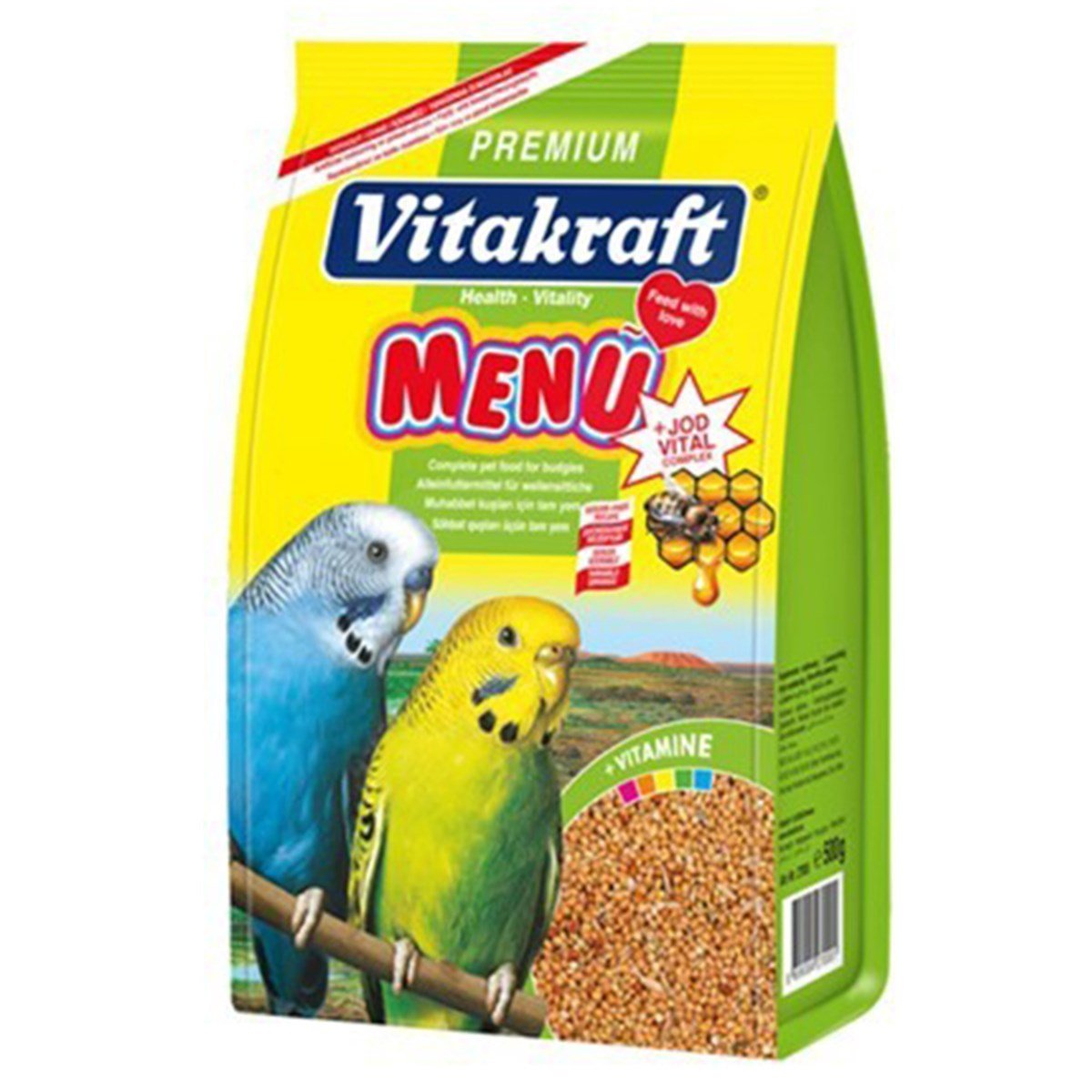VITAKRAFT VITAL MENU MUHABBET KUŞU YEMI 500 GR8699004270001