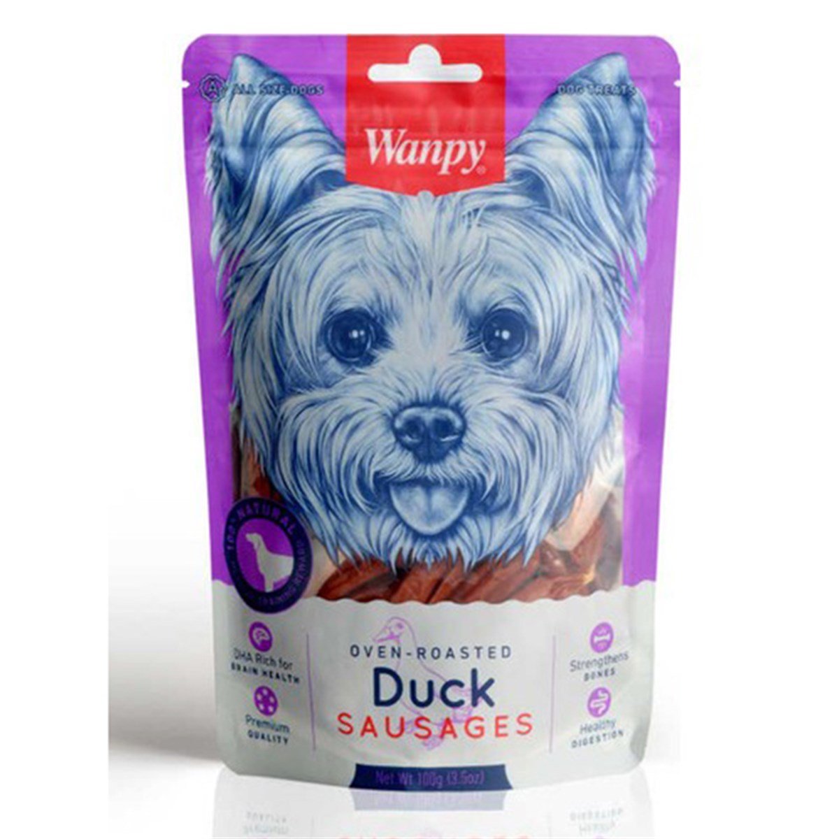 WANPY ÖRDEK ETLI SOSIS 100 GR SA-02H KÖPEK ÖDÜLÜ6927749820086