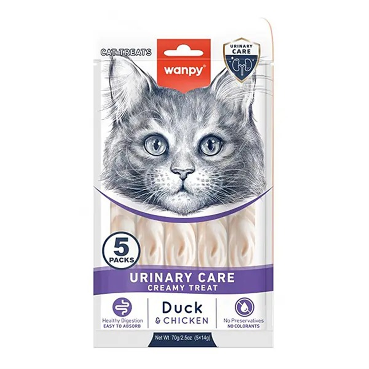 WANPY URİNARY CARE ÖRDEK&TAVUK F.KREMA ÖDÜL 5X14G6927749871767