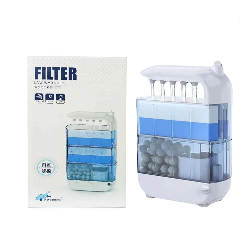WATERBEAR H400 ALÇAK SU AKVARYUM İÇ FİLTRESİ 5W 400 L/H6972174181042