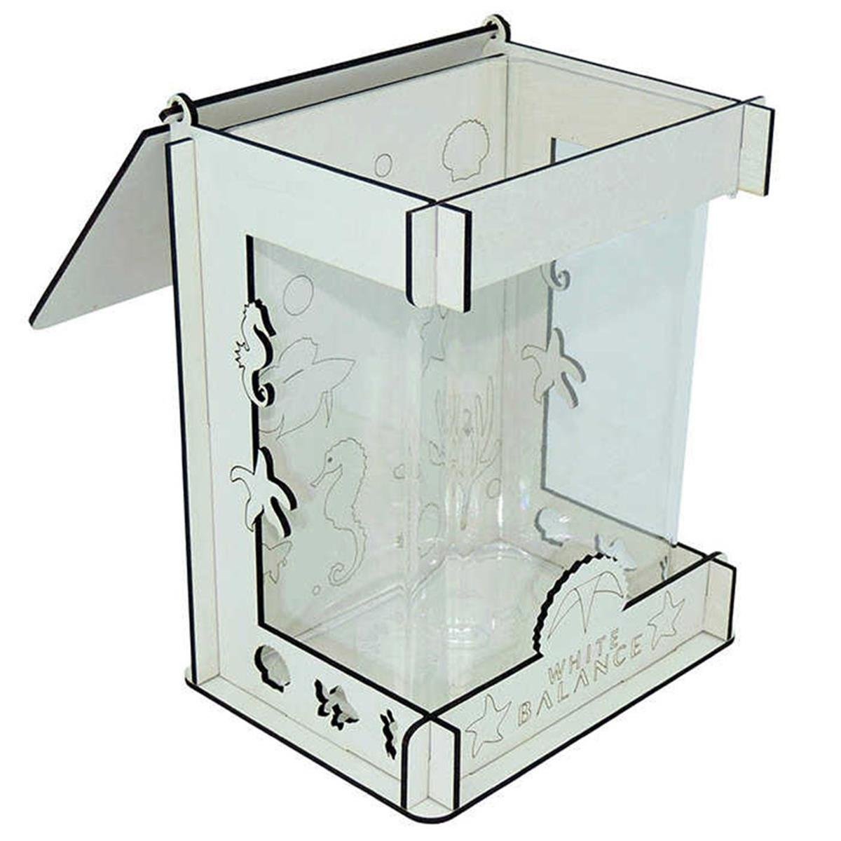 WHITE BALANCE İŞLEMELİ AHŞAP BETTALIK KABI8690989903397