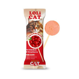 EUROGOLD CAT LOLİCAT FD KEDİ ÖDÜLÜ KIZILCIKLI 1,5GR (15 Lİ)8681144151944