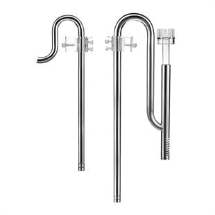 Mufan Krom Boru 16 mm Emiş-12 mm Basış Yüzey Emiş Aparatlı