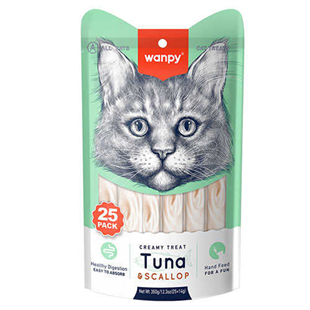 WANPY TON&DENİZ TARAKLI 25-14 GR KREMA KEDİ ÖDÜLÜ6927749871361