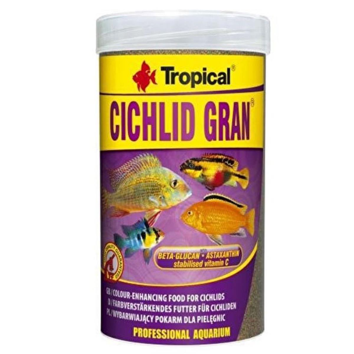 60456-TROPİCAL CICHLID GRAN. 1000ML/550G5900469604564