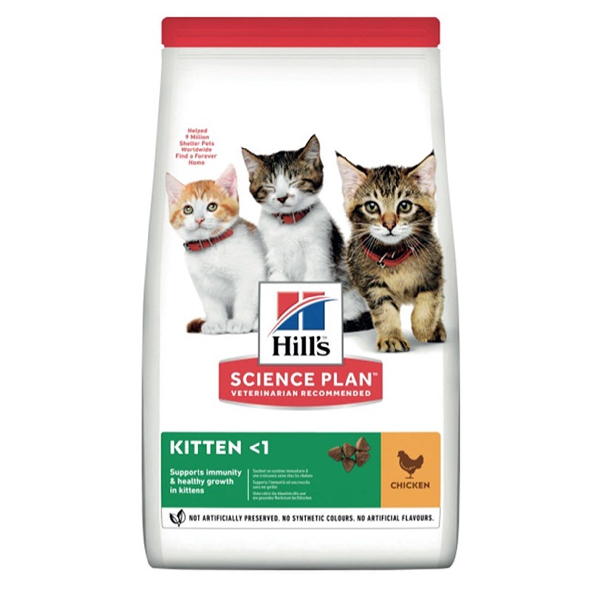 AÇIK HİLLS KİTTEN TAVUKLU YAVRU KEDİ MAMASI 1 KG3731