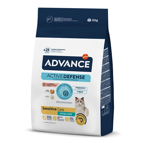 ADVANCE CAT STERİLİZED KISIRLAŞTIRILMIŞ SOMONLU KEDİ MAMASI 10 KG8410650218663