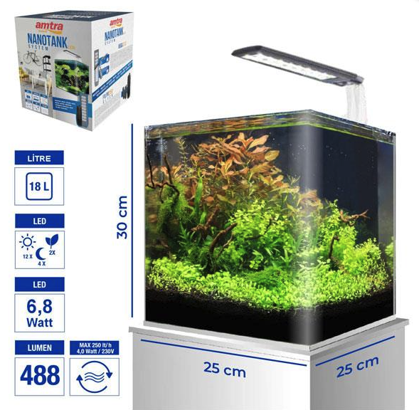 AMTRA NANO TANK 18LT (25X25X30)8023222223882