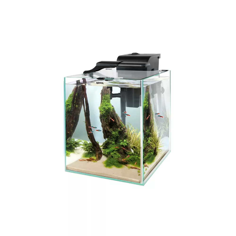 AQUAEL FİSH&SHRİMP AKVARYUM SETİ  DUO D&N 35 SİYAH FZN PRO FİLTRELİ5905546347334