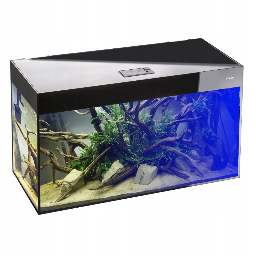 AQUAEL GLOSSY ST AKVARYUM SETİ 100 D&N SİYAH MOBİLYASIZ5905546341912