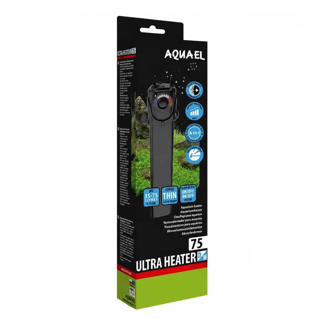 AQUAEL ULTRA HEATER D&N 75W PLASTİK AKVARYUM  ISITICISI5905546335935