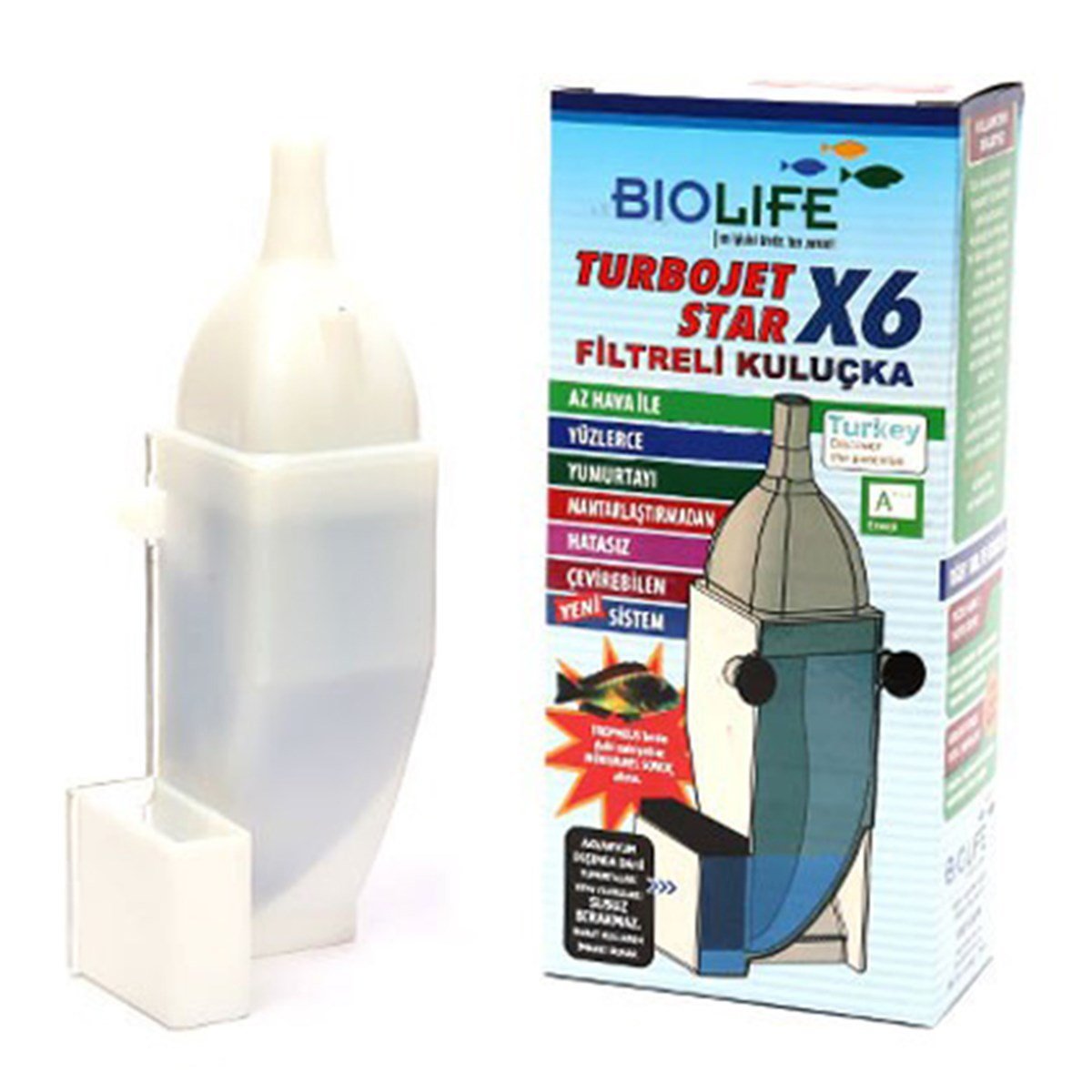BİOLİFE TURBOJET 0,5 MM FİLTRELİ KULUÇKA X68690000042609