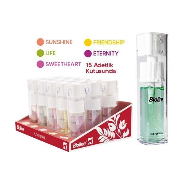 BİOLİNE 5 ÇEŞİT 3 ER ADET 10 ML PARFÜM STANDI6970117124910