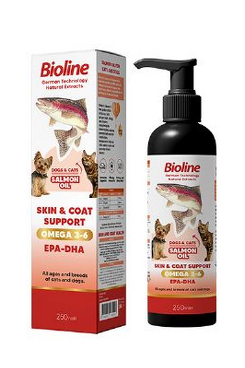 BİOLİNE SALMON OİL 250 ML8681144185116