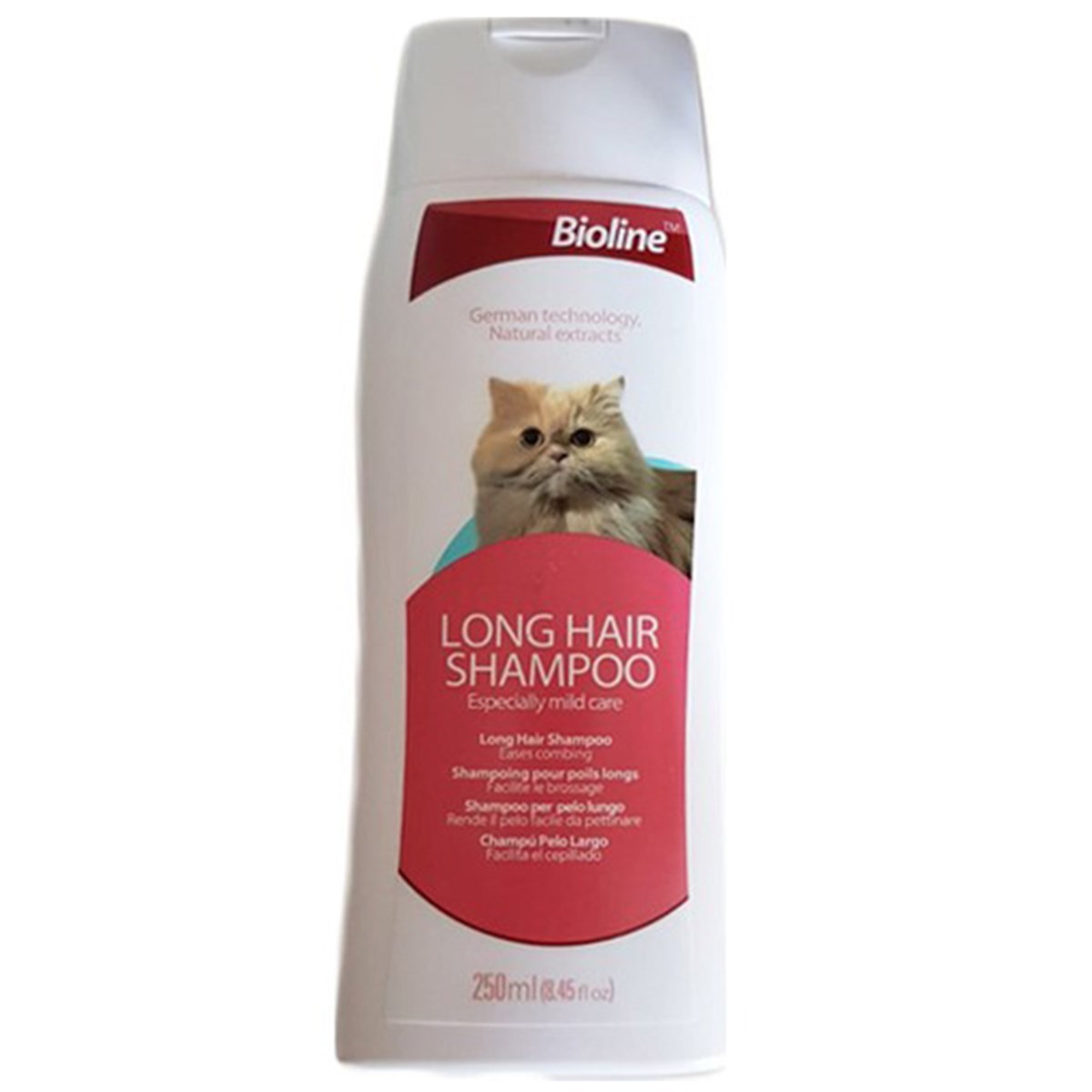 BİOLİNE UZUN TÜYLÜ KEDİLER İÇİN ŞAMPUAN 250 ML6970117122886