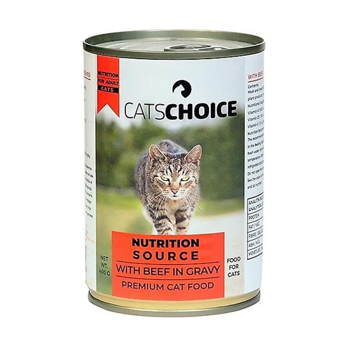CAT CHOICE PARÇA BIFTEKLI 400 GR8681554086065
