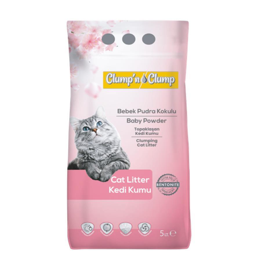 CLUMP N&CLUMP 5 LT KEDİ KUMU (LAVANTALI)8682631203399