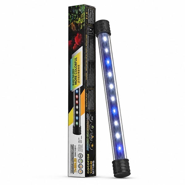 Coco Su Altı Lamba 40 Cm Beyaz Yüksek Güçlü Beyaz Mavi Led Ampuller6979937896137