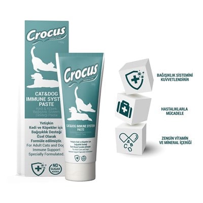 CROCUS KEDİ-KÖPEK IMMUNE SİSTEM MACUN 100 GR