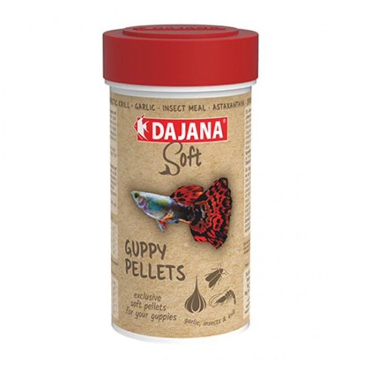DAJANA GUPPY PELLETS SOFT 100 ML 50 GR8594000258414