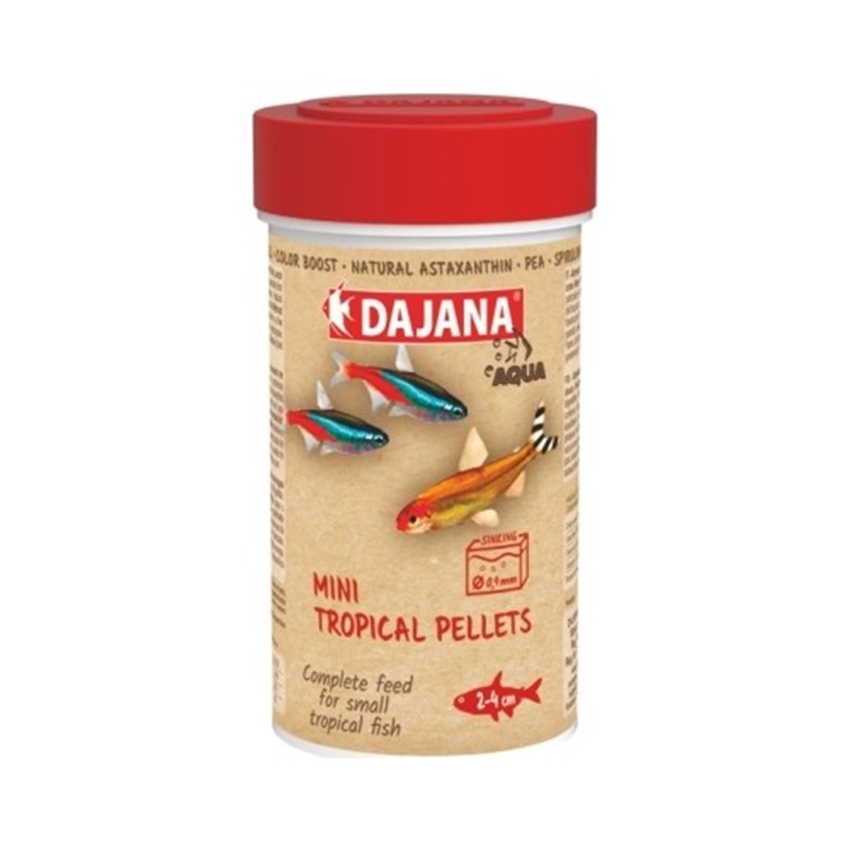 DAJANA MİNİ TROPİCAL PELLETS 100 ML 55 GR