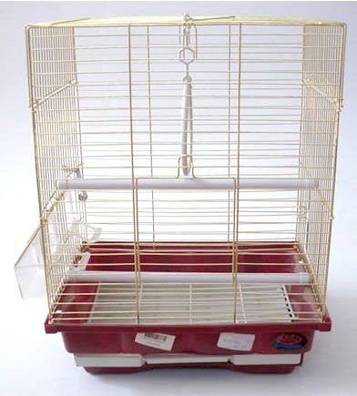 DAYANG İKİ KAPILI DÜZ MUH.KAFESİ PİRİNÇ 30-23-39CM8697421493874