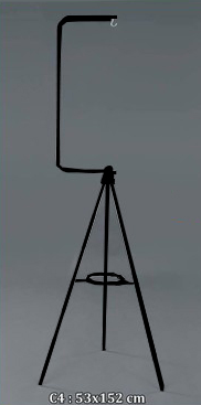 DAYANG KAFES AYAKLIĞI 53X152CM SİYAH8681085431143