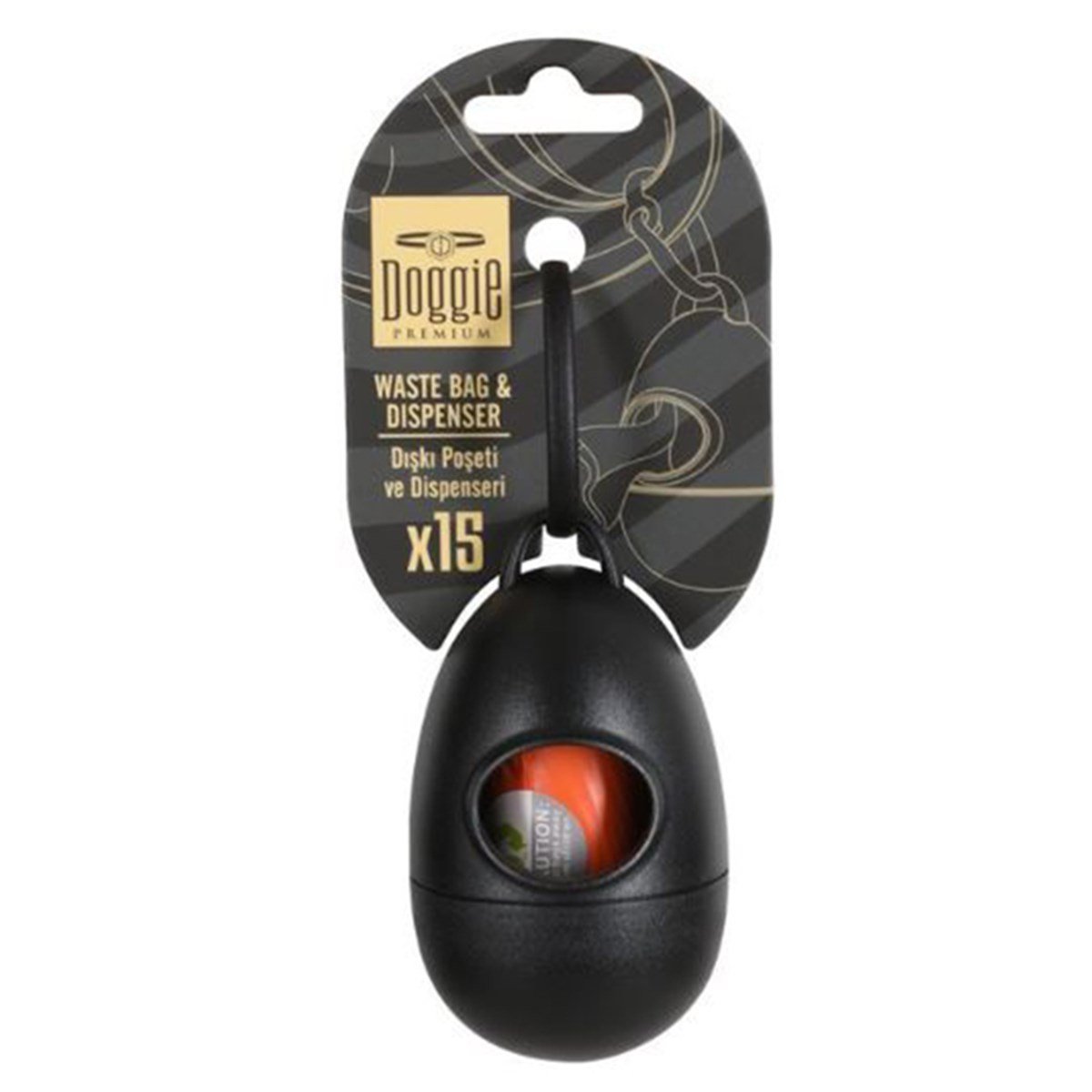 DOGGİE PİSLİK TORBASI KUTUSU SİYAH 1X15AD.8680782170492