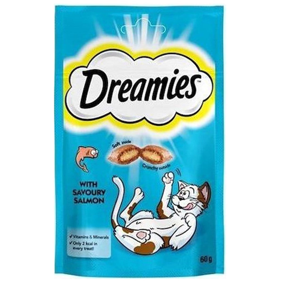 DREAMİES KEDİ ÖDÜL MAMA SOMONLU 60 GR5998749130483