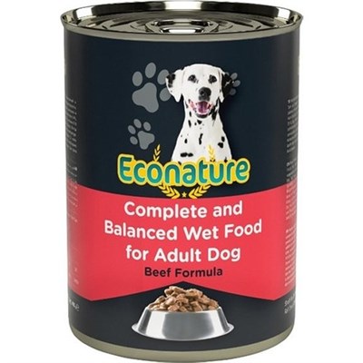 ECONATURE YETİŞKİN SIĞIR KÖPEK KONSERVESİ