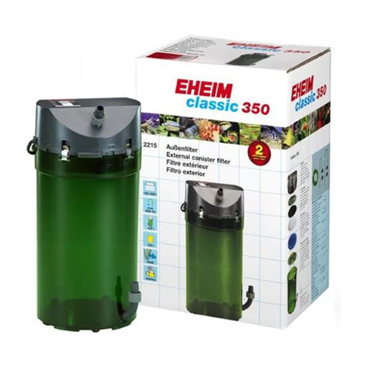 EHEİM CLASSİC 350 2215-02 İÇİ DOLU4011708220665