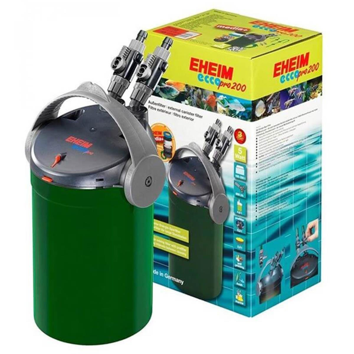 EHEİM ECCO PRO 200 DIŞ FİLTRE 2034 (DOLU)4011708202333