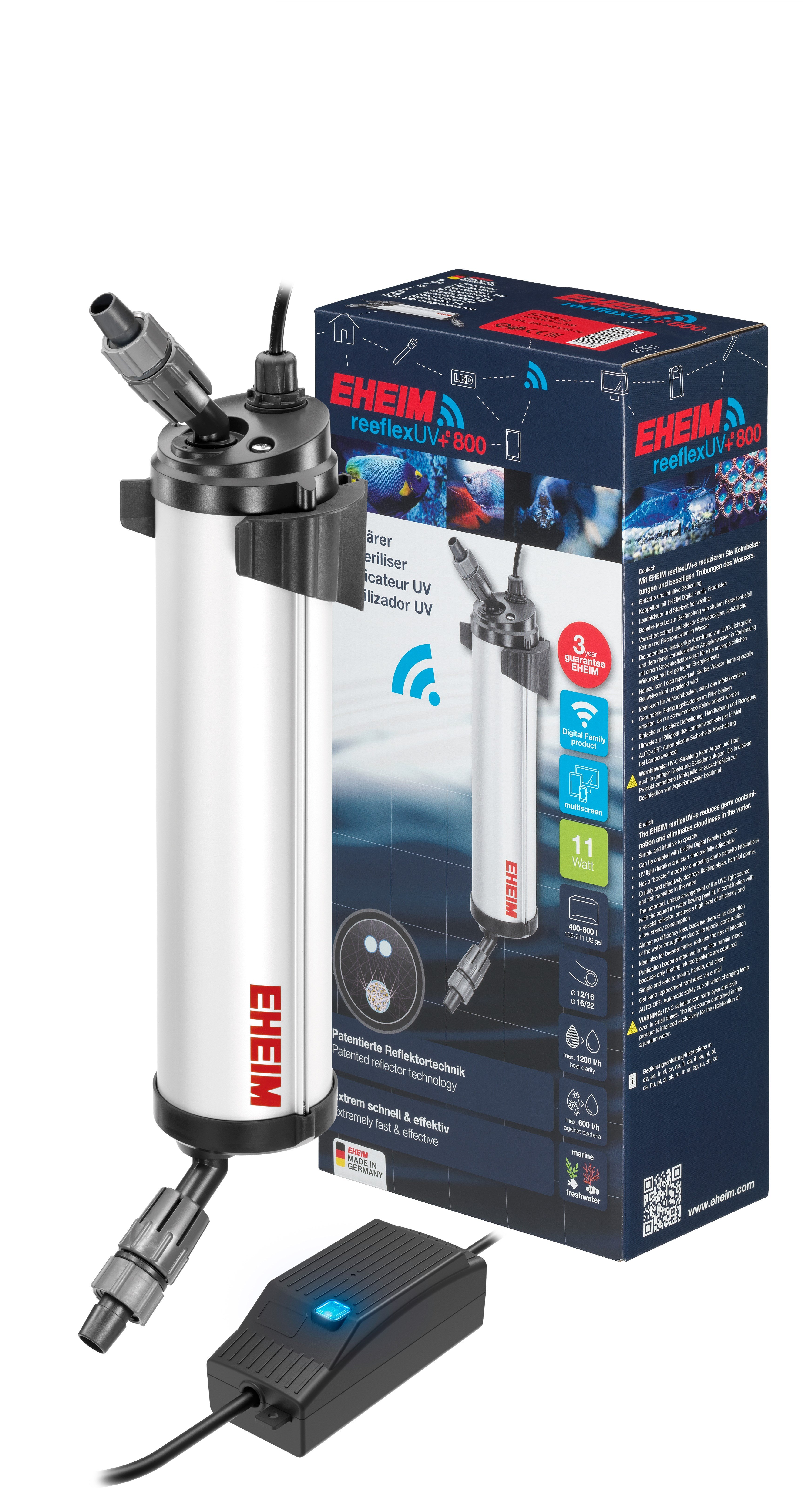 EHEIM REEFLEXUV+E 800 UV FİLTRE4011708013458
