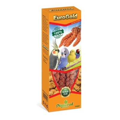 EURO GOLD KUŞLAR İÇİN KIRMIZI DAL DARI 5Lİ