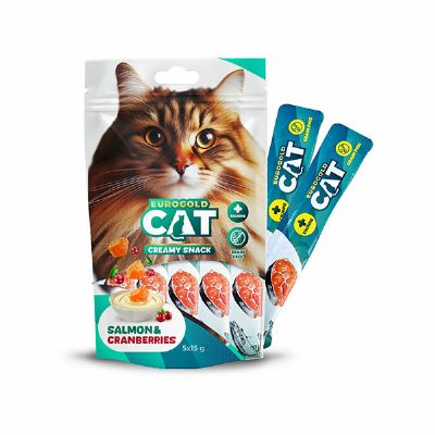 EUROGOLD CAT SIVI KEDİ ÖDÜLÜ SOMON-KIZILCIK 5X15GR8681144151678