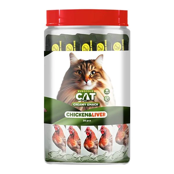EUROGOLD KEDİ KURU ÇORBA TAVUK CİĞERLİ 40 GR8681144152057