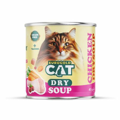 EUROGOLD KEDİ KURU ÇORBA TAVUKLU 40 GR8681144152033
