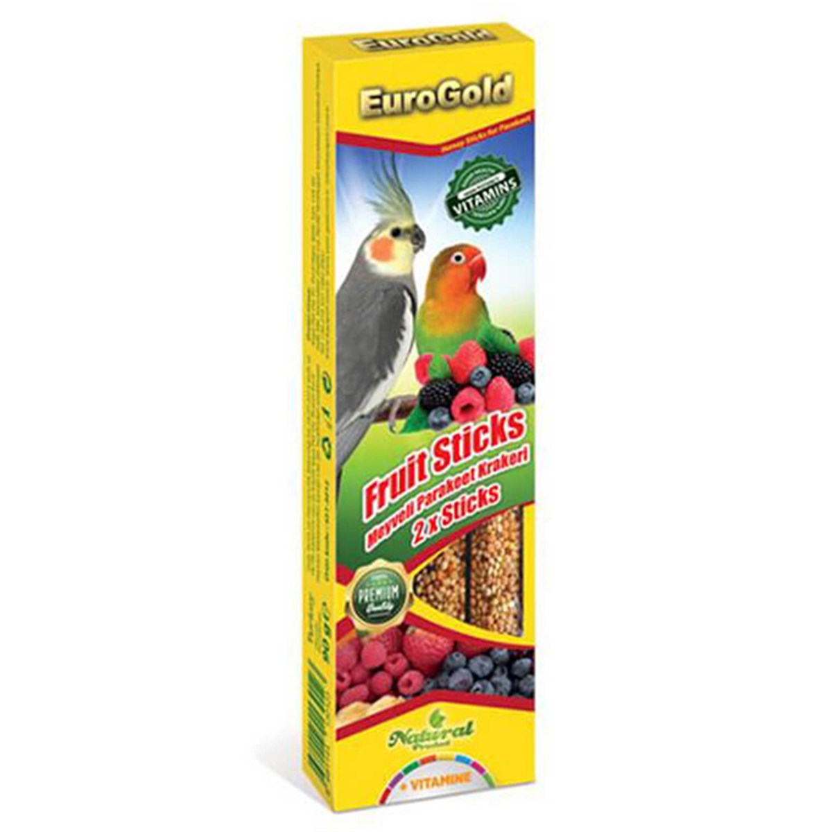EUROGOLD PARAKET MEYVELİ KRAKER İKİLİ 130 G8681144130222