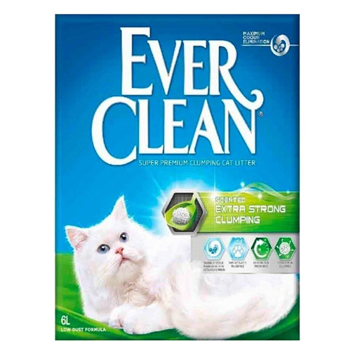 EVER CLEAN EXTRA STRONG SCENTED (EKSTRA GÜÇLÜ) KOKULU KEDI KUMU 6 LT5060255492185