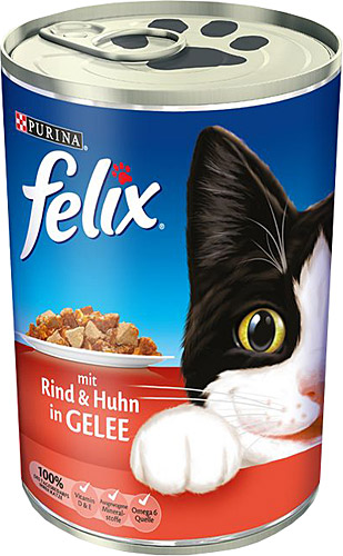 FELİX SIĞIR ETLİ YAVRU KEDİ KONSERVESİ 85GR7613287491060