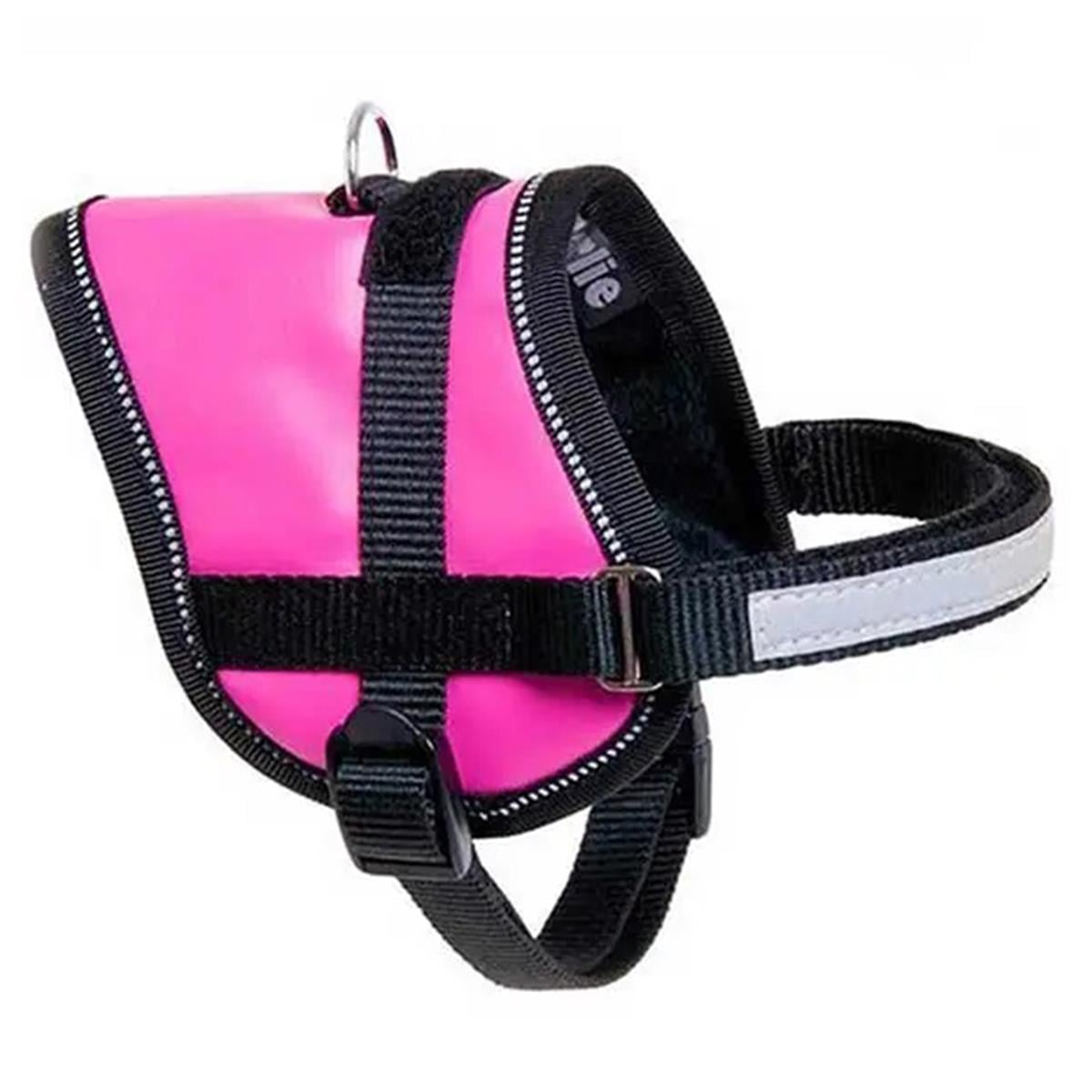 FLAMİNGO EENY MİNİ GÖĞÜS TASMA 26-35 CM PEMBE5400585003437