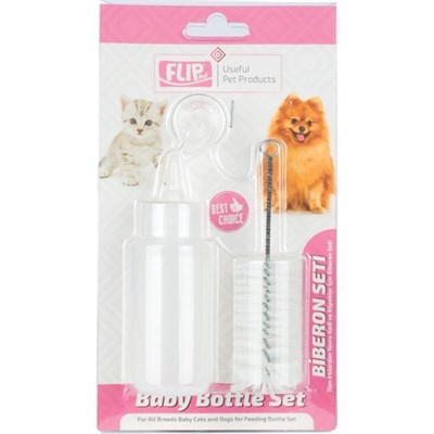 FLİP YAVRU KEDİ VE KÖPEKLER İÇİN BİBERON SETİ